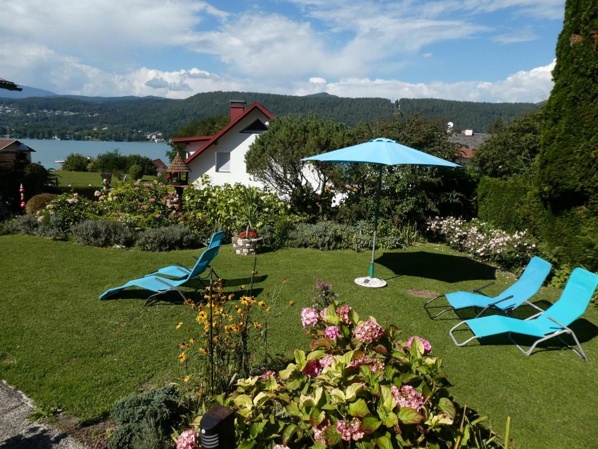 Ferienwohnung Schellander Privatstrand Фельден-ам-Вёртер-Зе Экстерьер фото